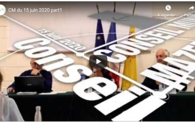 Conseil Municipale du 15 juin 2020